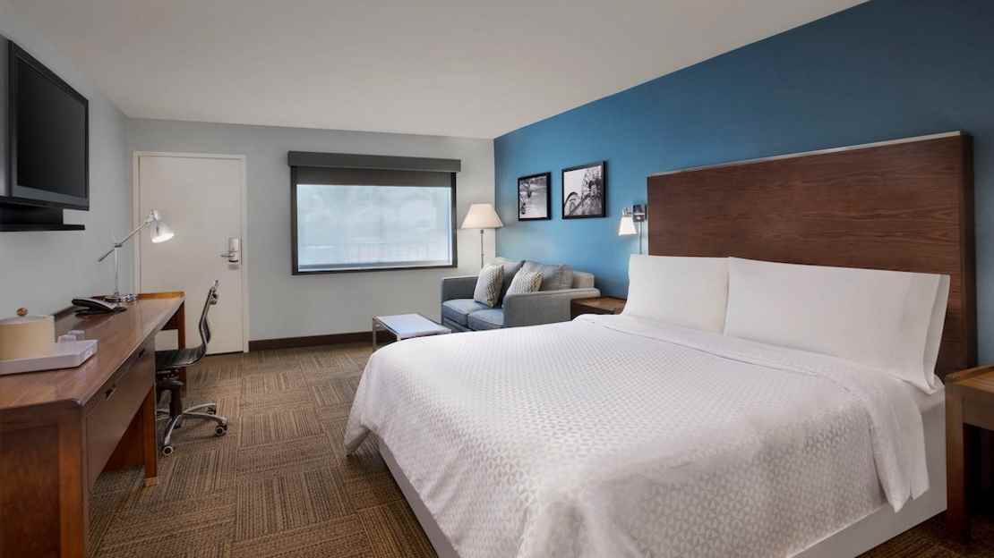  Guest Room, 1 King, Sofa Bed, City View